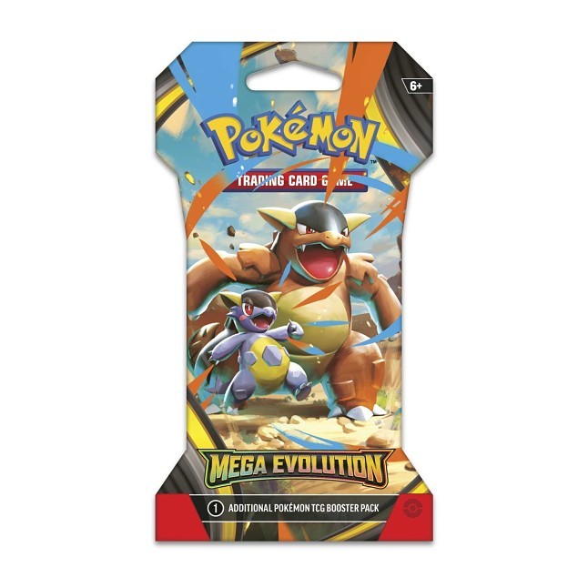 Pokémon TCG: Mega Evolution Sleeved Booster Pack (10 Cards)