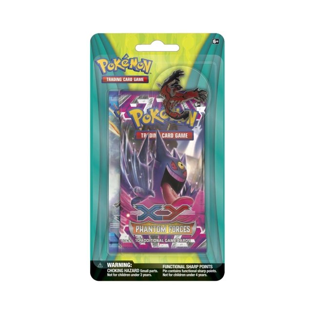 Pokémon TCG: 2 Booster Packs & Yveltal Collector's Pin